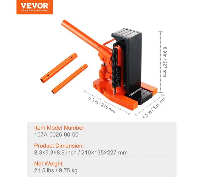 Hidraulinis kojinis keltuvas 2,5 tonos6