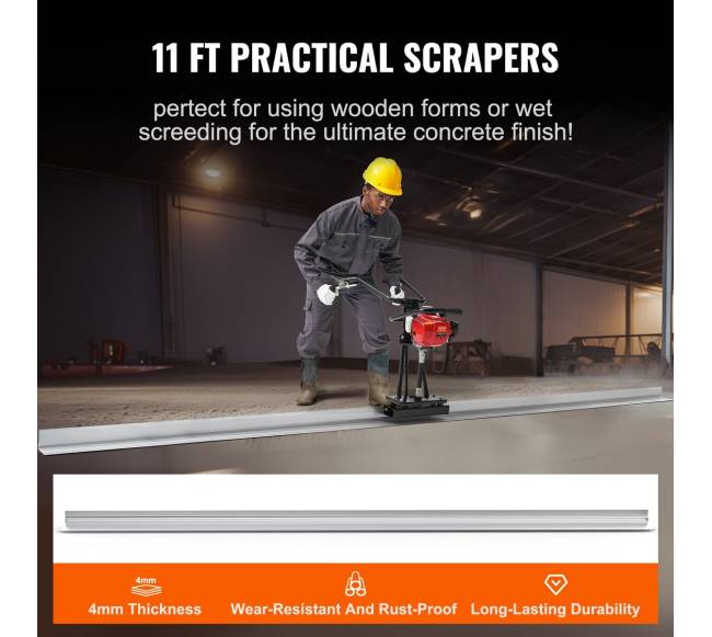 Betono glaisto lygeklis su aliuminio paviršiumi3