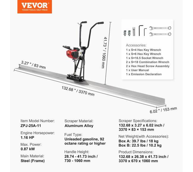 Betono glaisto lygeklis su aliuminio paviršiumi6