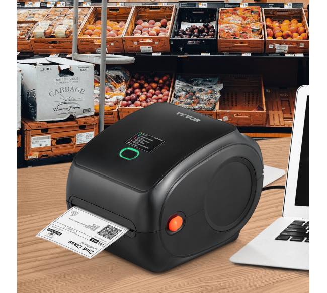 Terminis etikečių spausdintuvas 4x6 USBBluetooth7