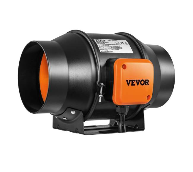 15 cm ortakinio ventiliatorius su EC variklio greičio kontrole0