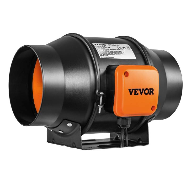 15 cm ortakinio ventiliatorius su EC variklio greičio kontrole0