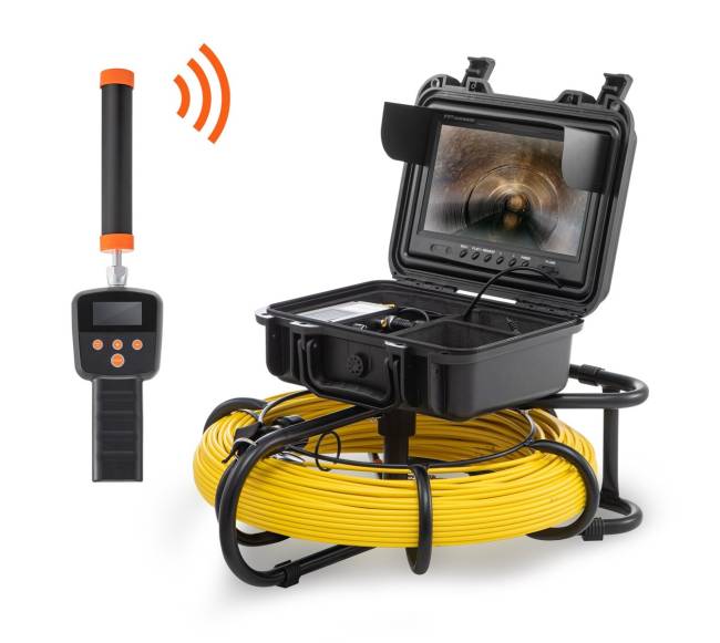 Kanalizacijos vamzdžių inspekcija su kamera ir sonde9