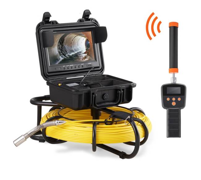 Kanalizacijos vamzdžių inspekcija su kamera ir sonde10