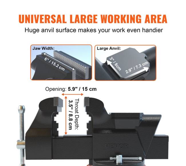 6" spaustuvas su priekalu ir 360 reguliuote2