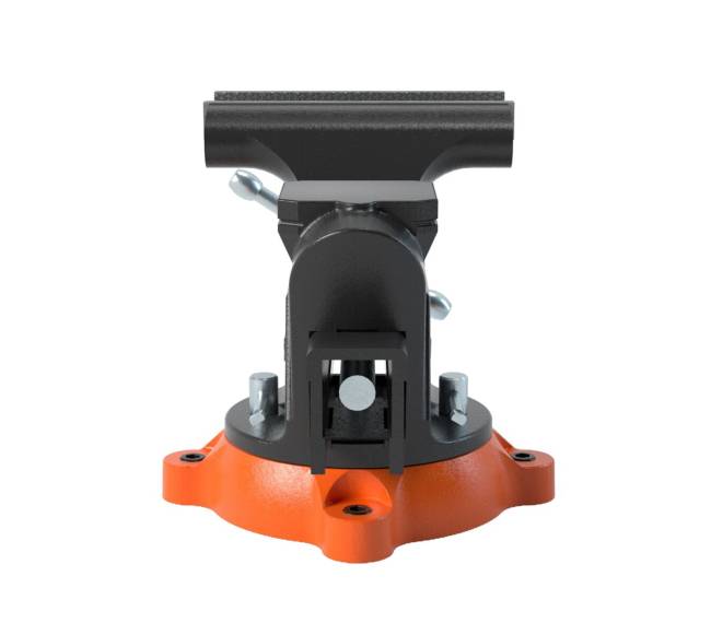 6" spaustuvas su priekalu ir 360 reguliuote10