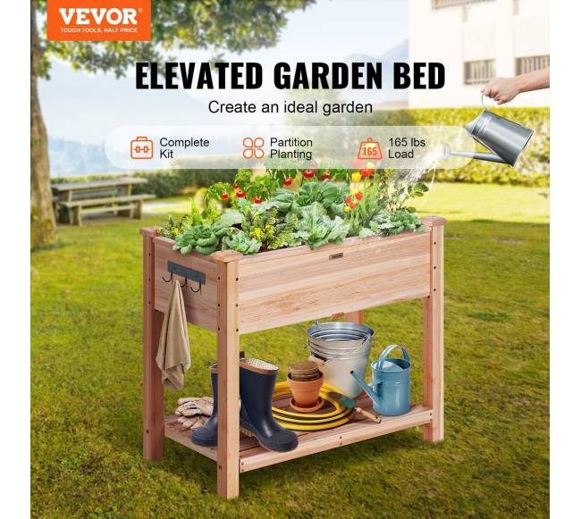 Medinis pakeltas daržo lysvės lovelis1