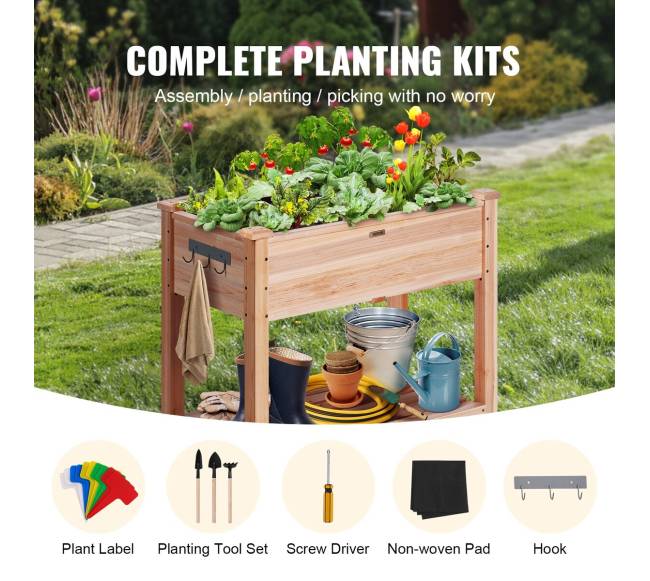 Medinis pakeltas daržo lysvės lovelis2