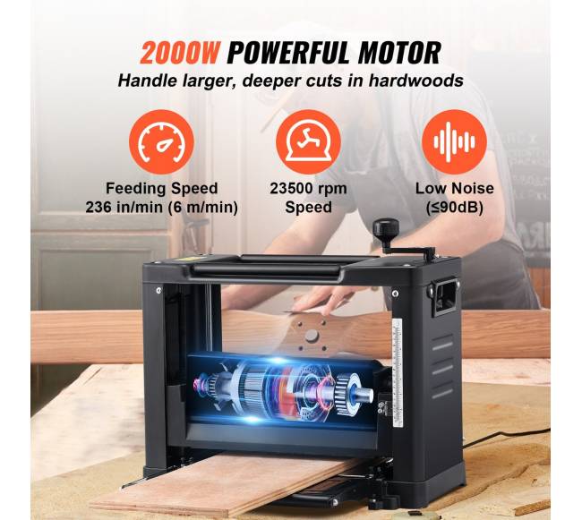 Vienpusis medienos obliavimo įrankis, 33 cm plotis4