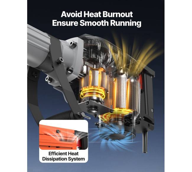 Hidraulinis elektrinis griovimo plaktukas 2200W4