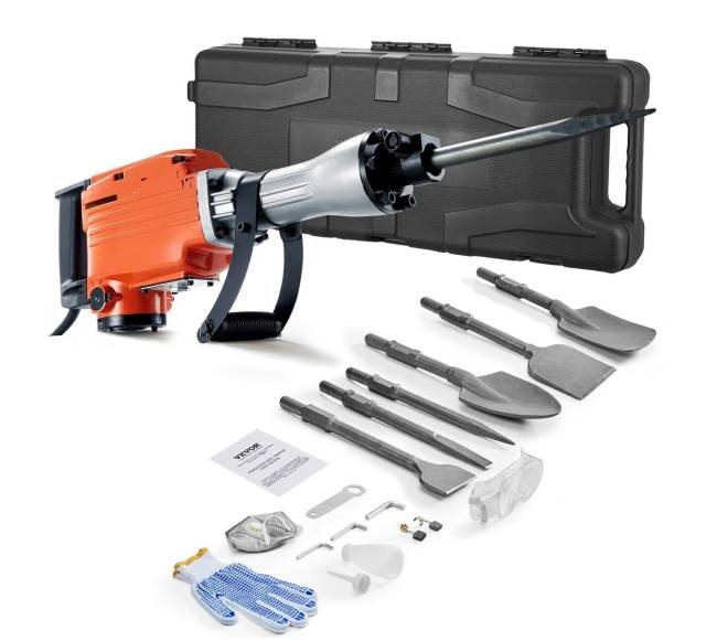 Hidraulinis elektrinis griovimo plaktukas 2200W8