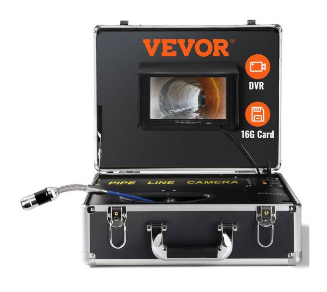 Kanalizacijos kamera su 7 colių ekranu8