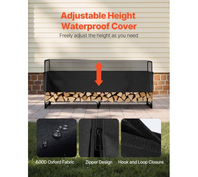 lauko malkų laikiklis su uždangalu3