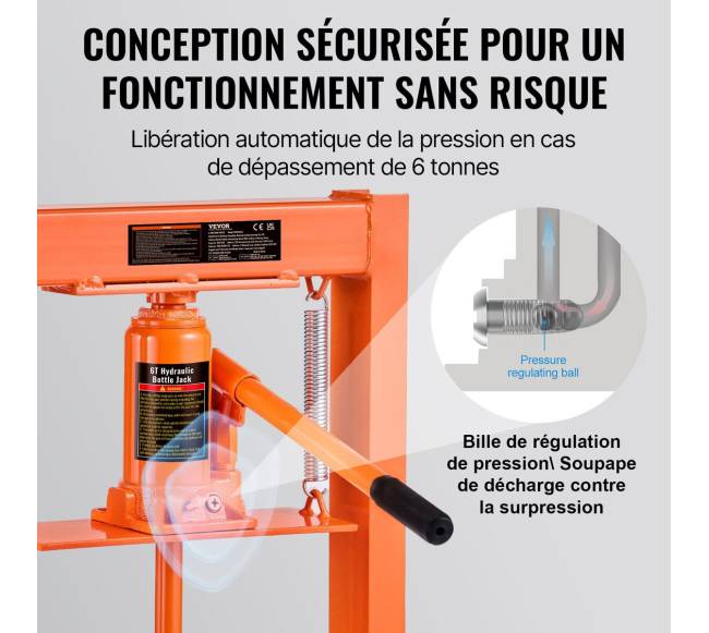 Hidraulinis 6 tonų presas su plokštėmis2