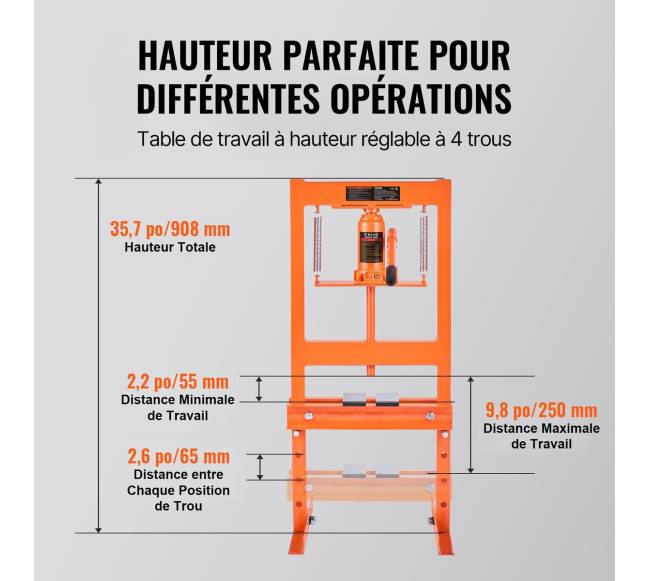 Hidraulinis 6 tonų presas su plokštėmis3