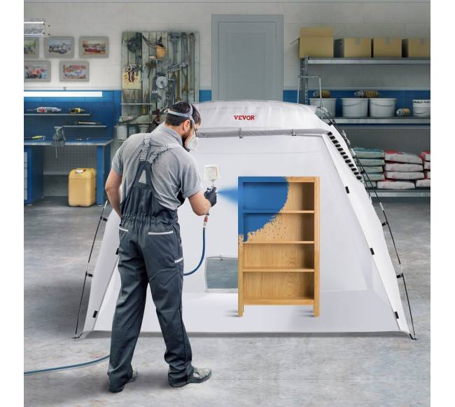 Dažų purškimo palapinė, 228x158x158 cm7