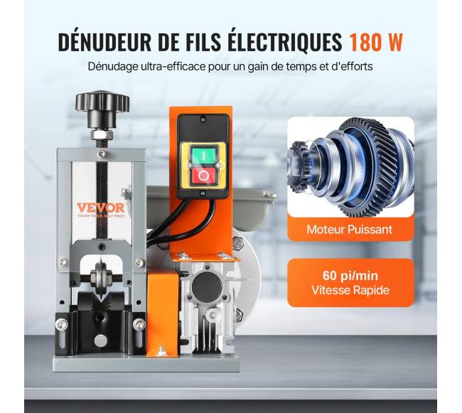 Automatinis vielos nuėmimo aparatas 1,5–30 mm1