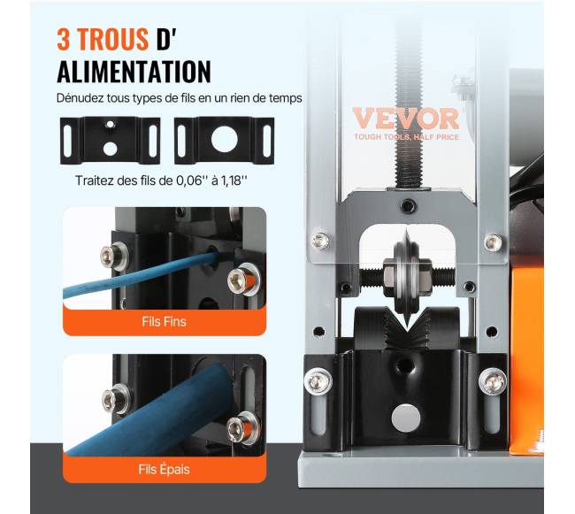 Automatinis vielos nuėmimo aparatas 1,5–30 mm3