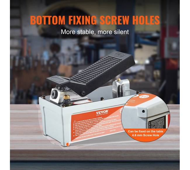 Pneumatinė hidraulinė pompa, 10,000 PSI, 12 gal talpa2