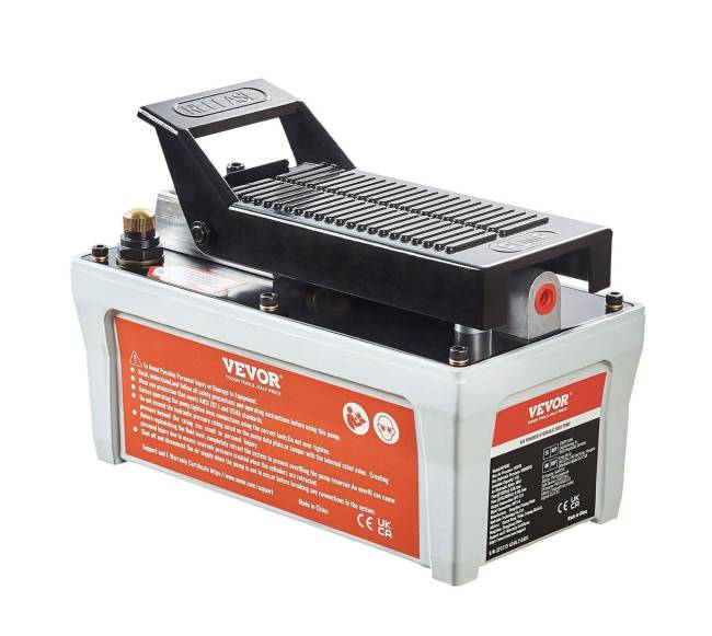 Pneumatinė hidraulinė pompa, 10,000 PSI, 12 gal talpa10