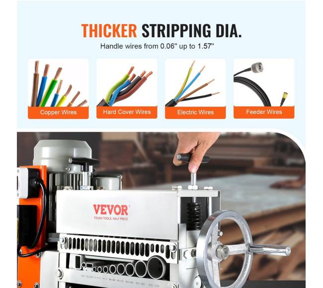 Automatinis varinis laido nuėmėjas su 11 kanalų3