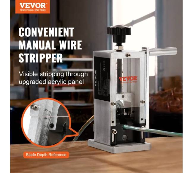 Rankinė vario izoliacijos nuėmimo mašina1