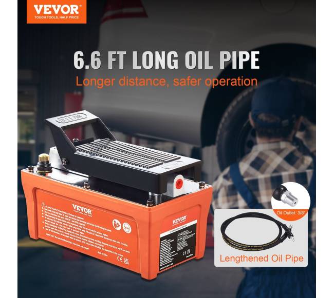 Oranžinė hidraulinė pompa automobiliams1