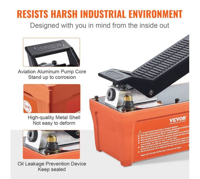 Oranžinė hidraulinė pompa automobiliams4