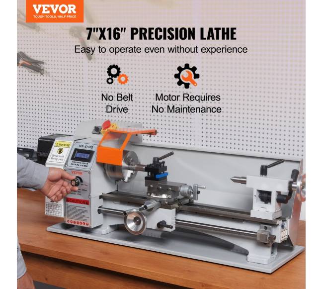 mini metalo tekinimo staklės 7 x 16 col.1