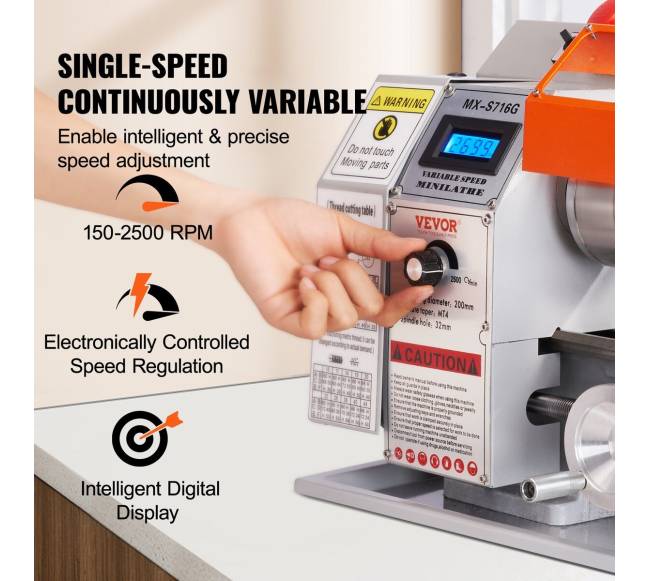 mini metalo tekinimo staklės 7 x 16 col.3