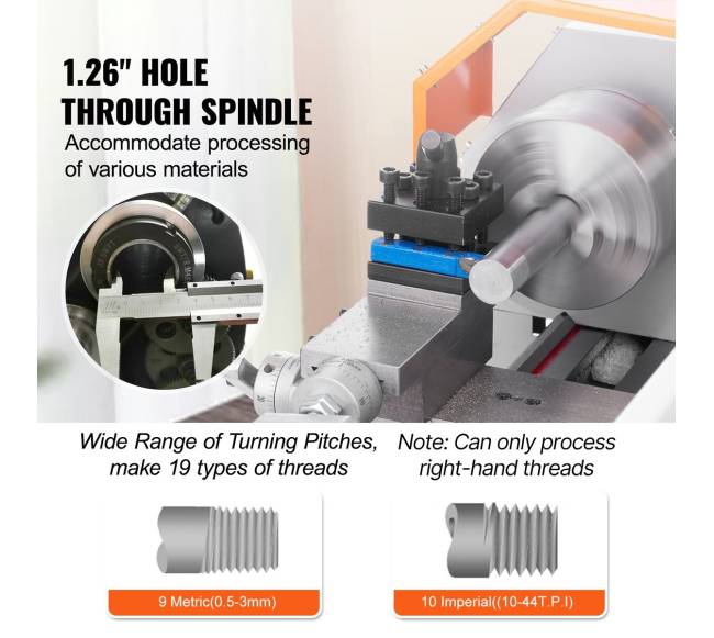 mini metalo tekinimo staklės 7 x 16 col.5