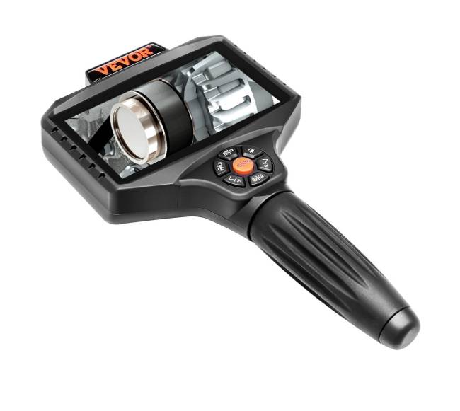 Trigubo objektyvo apžiūros kamera su apšvietimu9