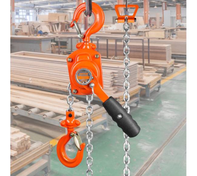 Rankinis svirtinis grandinės keltuvas, 0,5 t, 1,40 m7