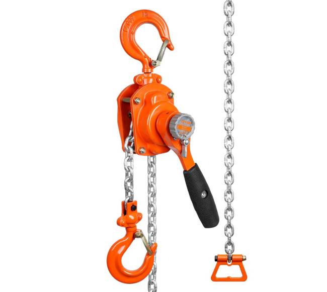Rankinis svirtinis grandinės keltuvas, 0,5 t, 1,40 m8