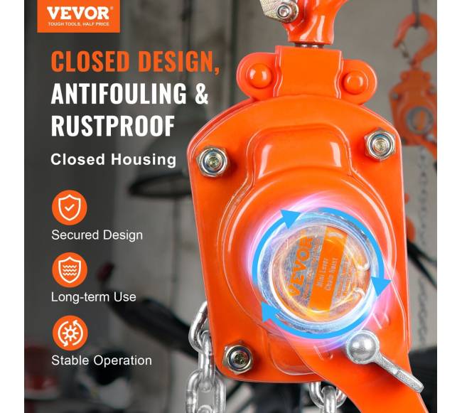 Rankinė svirtinė grandinė, 250 kg, 10 m1