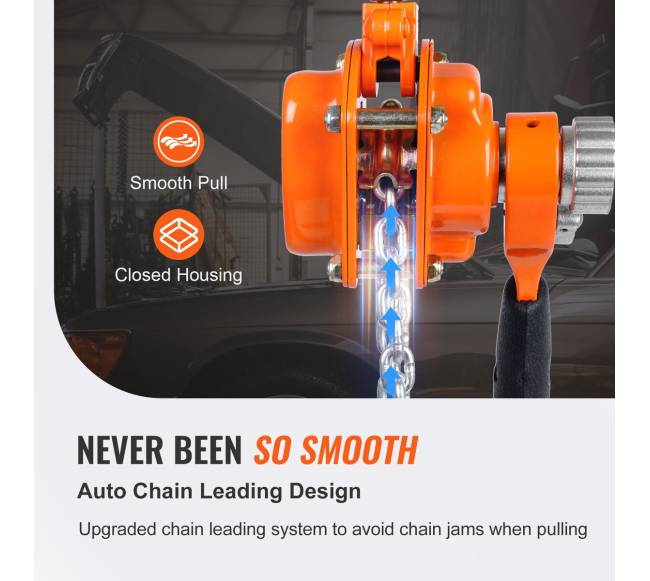 Rankinė svirtinė grandinė, 250 kg, 10 m4