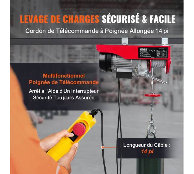 Elektrinis keltuvas, 250 kg, 510W variklis2