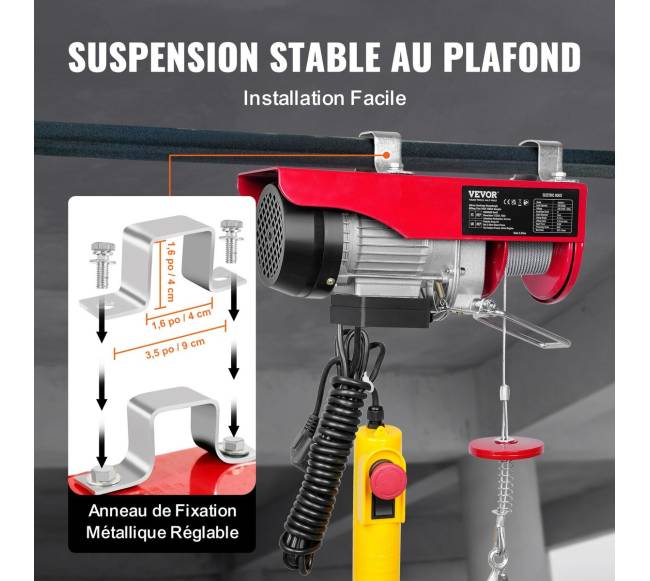 Elektrinis keltuvas, 250 kg, 510W variklis5