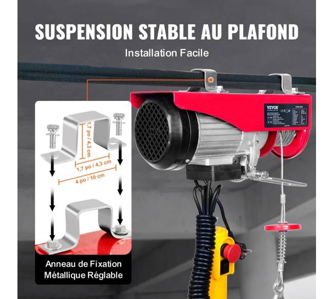 Elektrinis keltuvas 600 kg, 220V 1150W5