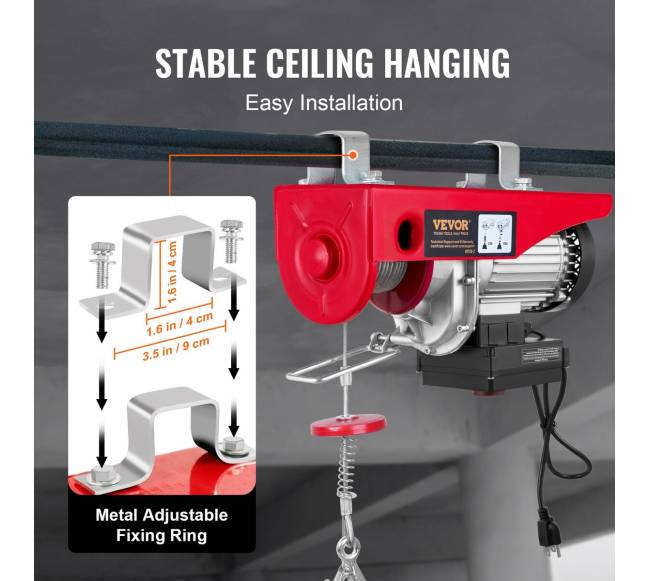 Elektrinis keltuvas 250 kg su nuotoliniu valdymu5