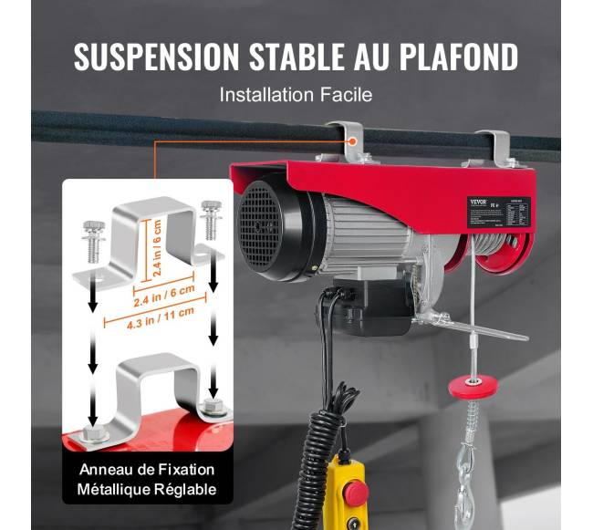 Elektrinis keltuvas, 1000 kg talpa, 1600W variklis5