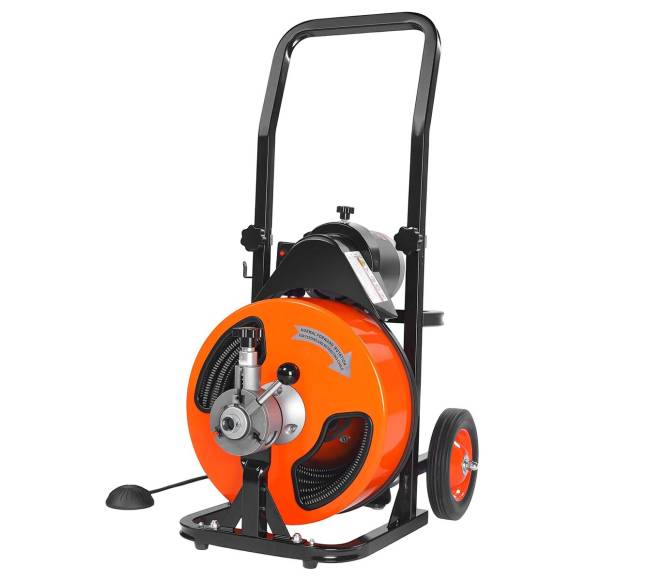 Elektrinė drenažo valymo mašina 15 m0