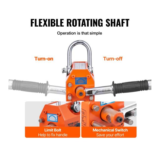 Magnetinis keltuvas 100 kg kėlimo talpa4