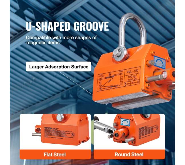 Magnetinis keltuvas 100 kg kėlimo talpa5