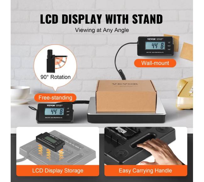 Skaitmeninės svarstyklės siuntoms iki 200 kg4