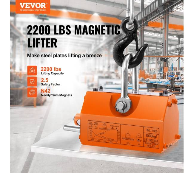 Magnetinis keltuvas 1000 kg su išleidimu1