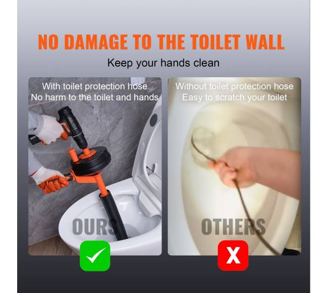 25 pėdų kanalizacijos sraigtas su grąžtu5