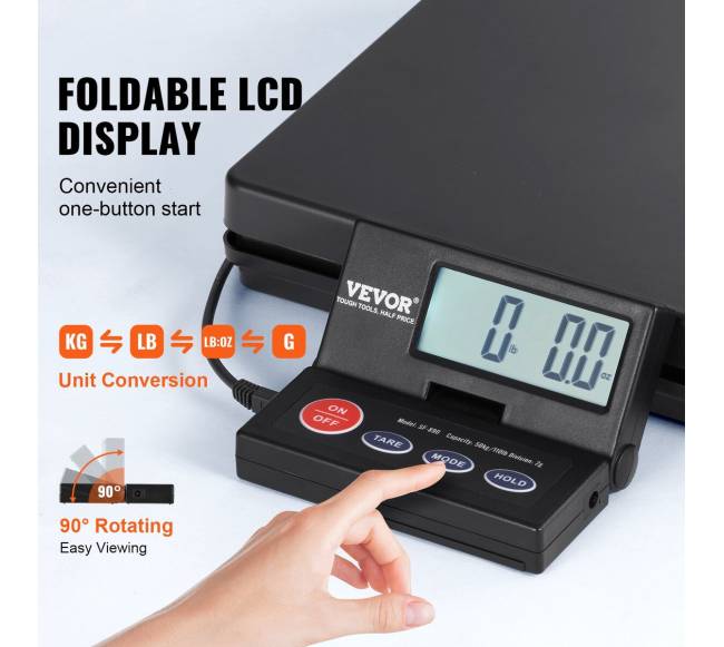 Siuntimo skaitmeninė pašto svarstyklė 50 kg3