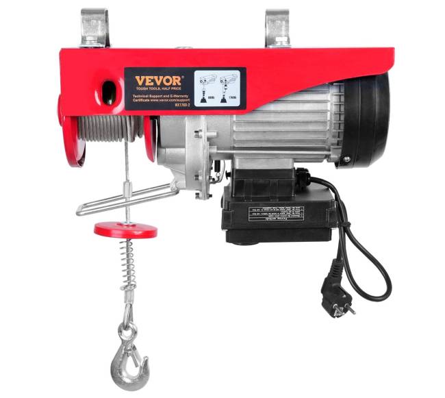 Elektrinis keltuvas 800 kg, 1450W, 12 m aukštis0