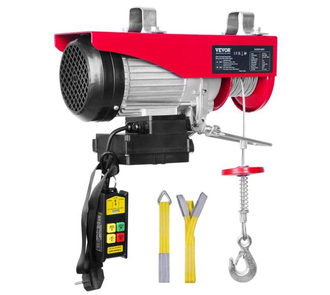 Elektrinis keltuvas 800 kg, 1450W, 12 m aukštis8